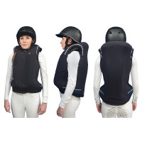 Gilet Helite Prestige per airbag Zip'in Blu notte / rosso Gilet Helite Prestige per airbag Zip'in Blu notte / rosso