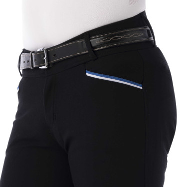 Pantaloni Equitheme Lars uomo Nero