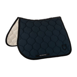Tappeto da salto in tessuto tecnico trapuntato Equestro Blazer marine Blu marino