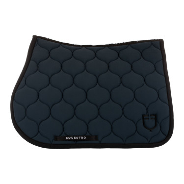 Tappeto da salto in tessuto tecnico trapuntato Equestro Blazer marine Blu marino