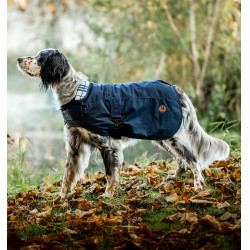 Coperta per cane Horseware Heritage Newmarket Blu navy / witney blu navy
