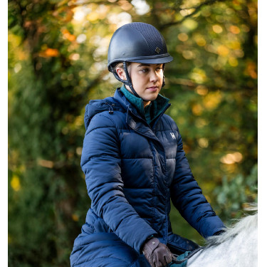 Cappotto lungo imbottito Horseware Verve da donna Marina Blu marino