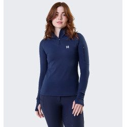 Polo 1/4 zip Horseware invernale Strive donna Marina Blu marino Polo 1/4 zip Horseware invernale Strive donna Marina Blu marino