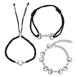 Bracciale HV Polo Mix and match per 3 Argento Bracciale HV Polo Mix and match per 3 Argento