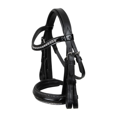 Testiera per Hobby Horse Imperial Riding Grand Prix Nero