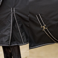 Coperta da paddock Imperial Riding Basic con copricollo rimovibile 200 g Nero