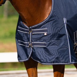 Coperta da paddock Imperial Riding Basic senza copricollo 200 g Marina Blu marino