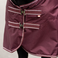 Coperta da paddock Imperial Riding Basic senza copricollo 300 g Rosso profondo