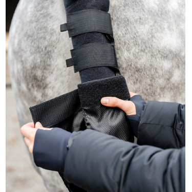 Protettacoda con sacca Horseware Nero