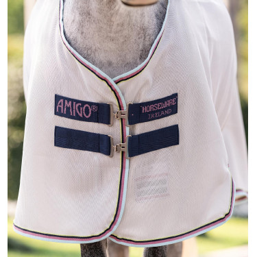 Coperta antimosche per pony Amigo® Bug Rug Plus Argento / limone / marine / rosa / blu Coperta antimosche per pony Amigo® Bug Rug Plus Argento / limone / marine / rosa / blu