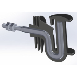 Isolatore angolare per nastro 40 mm Cavallo AKO confezione da 10 Isolatore angolare per nastro 40 mm Cavallo AKO confezione da 10