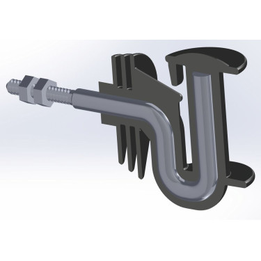 Isolatore angolare per nastro 40 mm Cavallo AKO confezione da 10 Isolatore angolare per nastro 40 mm Cavallo AKO confezione da 10
