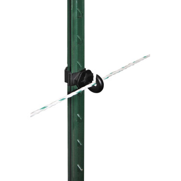 Isolatore ad anello con clip per T-Post AKO confezione da 25 Isolatore ad anello con clip per T-Post AKO confezione da 25