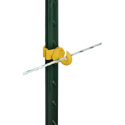 Isolatore ad anello con clip per T-Post AKO confezione da 25 Isolatore ad anello con clip per T-Post AKO confezione da 25