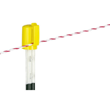 Isolatore per testa T-Post AKO confezione da 10 Giallo