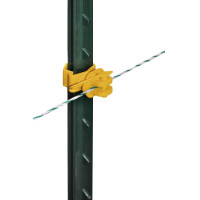 Isolatore Pinlock per T-Post AKO confezione da 25 Giallo