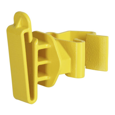 Isolatore per nastro T-Post AKO confezione da 25 Giallo