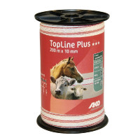 Weiß/rotes Band TopLine Plus AKO Bianco / rosso