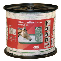 Nastro elettrico equitazione AKO PremiumLine 200 m