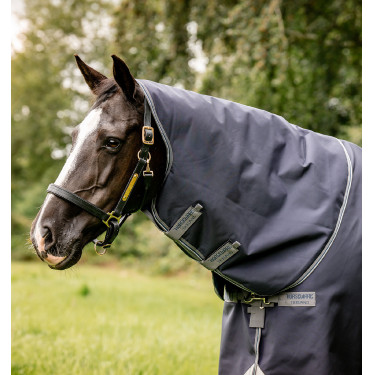 Coperta Horseware Rambo Optimo Bundle 0g + Liner 200g Marino / temporale / grigio argento Blu marino