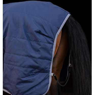 Coperta da scuderia Horseware Rhino Original Vari-Layer 250g Nero / grigio titanio / blu classico