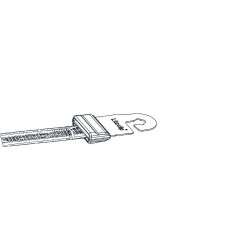 Barrierengriff mit Bandverbinder Litzclip® AKO Barrierengriff mit Bandverbinder Litzclip® AKO