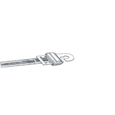 Barrierengriff mit Bandverbinder Litzclip® AKO Barrierengriff mit Bandverbinder Litzclip® AKO