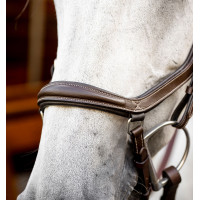 Briglia Horseware Micklem Deluxe Competition Havana scuro Marrone