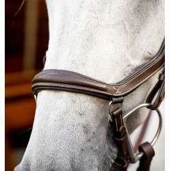 Briglia Horseware Micklem Deluxe Competition Havana scuro Marrone