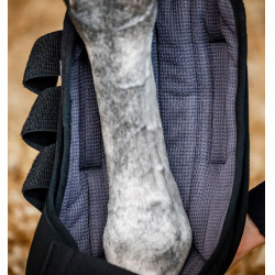 Stinchiere da box Horseware® Pro Bamboo Nero / nero