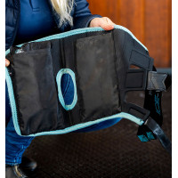 Paragambe Horseware Ice-Vibe Nero / blu acqua
