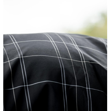 Coperta Horseware Rhino Wug Vari-Layer 450g Nero / quadri bianco grigi Coperta Horseware Rhino Wug Vari-Layer 450g Nero / quadri bianco grigi