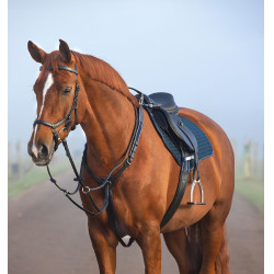 Pettorale Horseware Micklem con martingala Nero Pettorale Horseware Micklem con martingala Nero