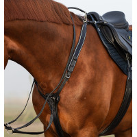 Pettorale Horseware Micklem con martingala Marrone