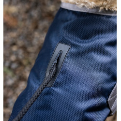 Coperta terapeutica per cane Horseware Ionic 50g Blu imperiale / argento e blu navy