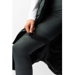 Gilet lungo imbottito senza maniche Gem B Vertigo Scarabèo verde