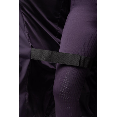 Cappotto lungo trapuntato da donna Paloma Horze Morella nera