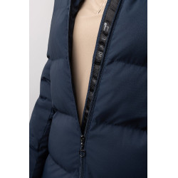 Cappotto lungo trapuntato da donna Paloma Horze Mirtillo Grigio