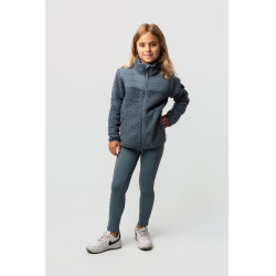 Giacca in pile ibrida Misha per bambini Tempo temporalesco Grigio Giacca in pile ibrida Misha per bambini Tempo temporalesco Grigio