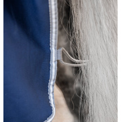 Copriveste asciugante Horseware integrale Amigo Jersey Marino / grigio titanio / argento Blu marino Copriveste asciugante Horseware integrale Amigo Jersey Marino / grigio titanio / argento Blu marino