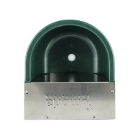 Abbeveratoio a livello costante Umbria Equitazione con coperchio in inox Verde