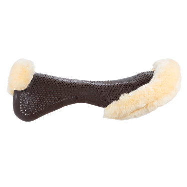 Ammortizzatore Acavallo in gel NS-S Classic-S taglio piatto Marrone / montone naturale