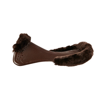 Ammortizzatore Acavallo in gel NS-S Classic-S taglio piatto Marrone / montone marrone