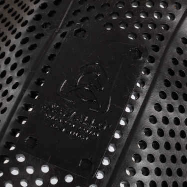 Ammortizzatore Acavallo in gel NS-S Classic-S taglio piatto Nero / montone bianco