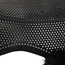 Ammortizzatore Acavallo in gel NS-S Classic-S taglio piatto Nero / montone blu