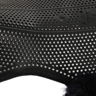 Ammortizzatore Acavallo in gel NS-S Classic-S taglio piatto Nero / montone blu