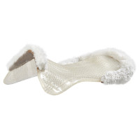 Ammortizzatore Acavallo Gel NS-S Classic-S taglio piatto demi Trasparente / montone bianco