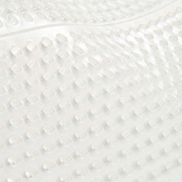 Ammortizzatore Acavallo Gel NS-S Classic-S taglio piatto demi Trasparente / montone naturale