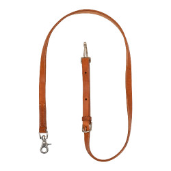 Attacco in cuoio ingrassato western Pool’s Olio chiaro Marrone