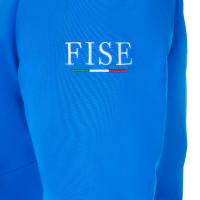Giacca impermeabile da donna Equestro x FISE Blu di Savoia